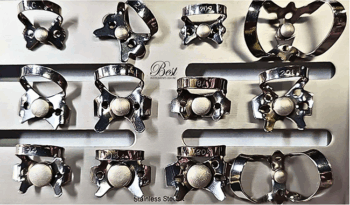 Best Endo Clamps and Organizer Set, Assorted, 12 PCS Set, 1/Pk