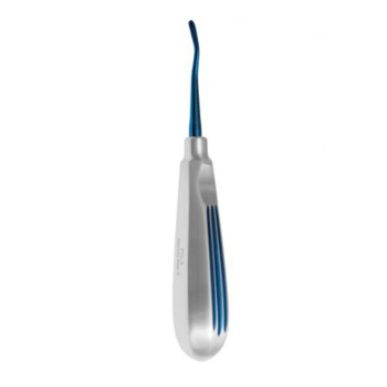 Accu Lux-large Spade Elevator #6 With Blue Titanium Coated