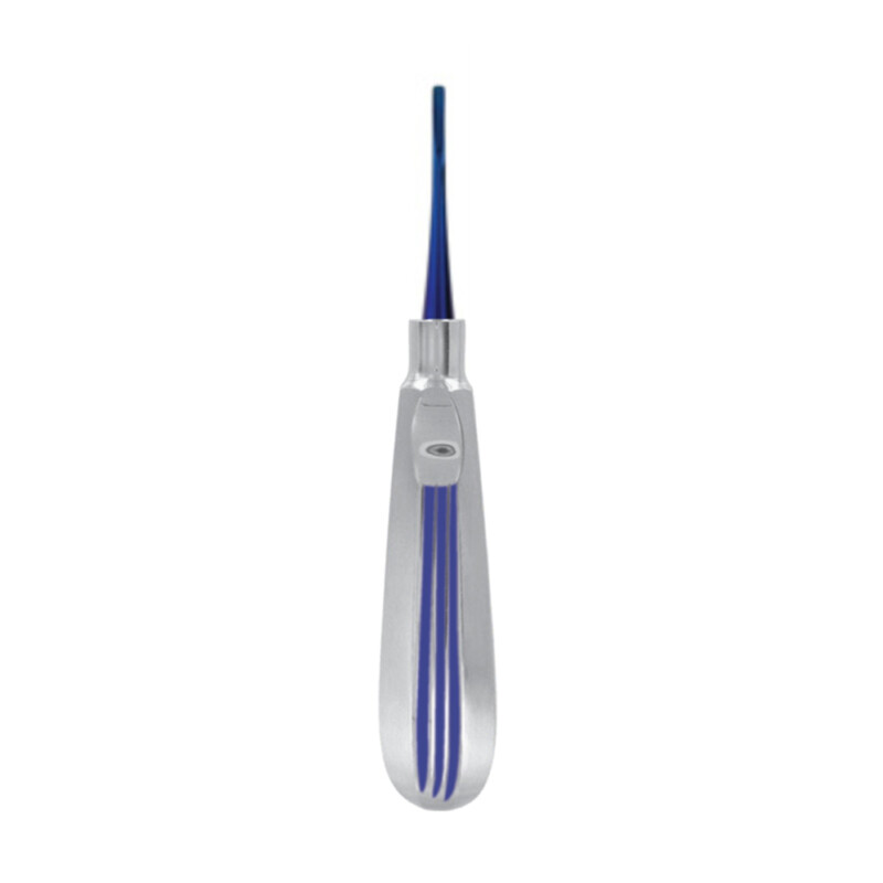 Best Atraumatic Extraction Luxator Periotomes Elevator Handle Blue Titanium #Curved Small  PDL 2 ,1/Pk