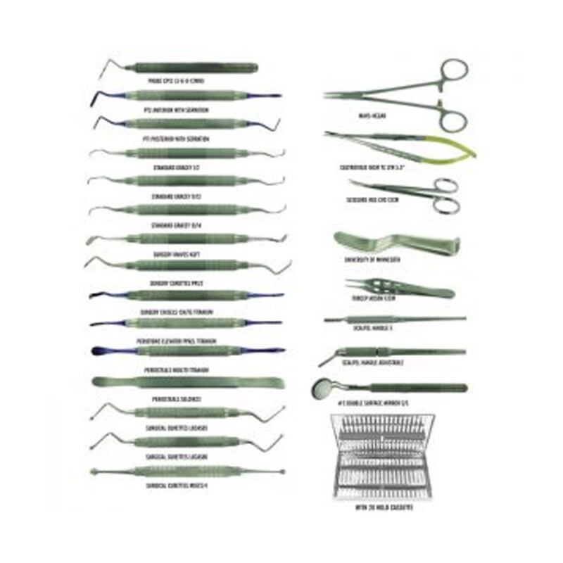 Best Perio Surgery Set Of 23 Pcs, 1/Pk