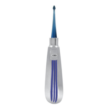 Best Atraumatic Extraction Luxator Periotomes Elevator Handle Blue Titanium #Beveled Spade  PDL 3 ,1/Pk