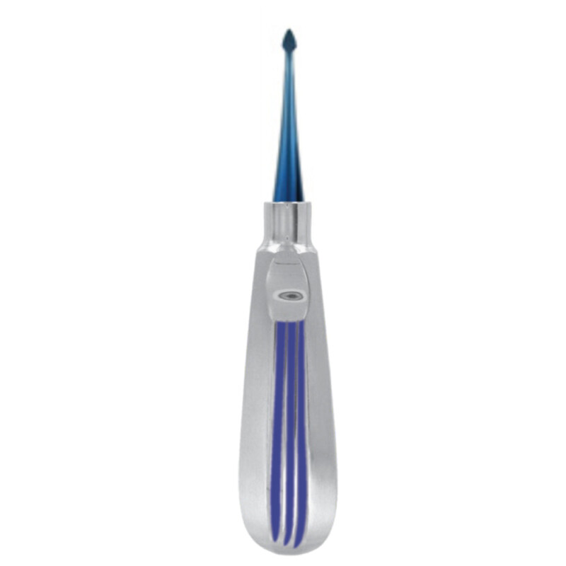 Best Atraumatic Extraction Luxator Periotomes Elevator Handle Blue Titanium #Beveled Spade  PDL 3 ,1/Pk