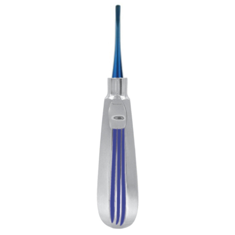 Best Atraumatic Extraction Luxator Periotomes Elevator Handle Blue Titanium #Straight Small  PDL 1  ,1/Pk
