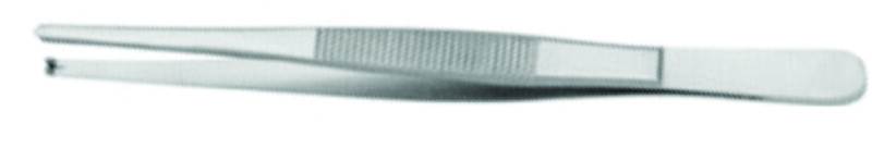 Best Dressing Forcep with Teeth 1x2 5.5'' ,1/Pk