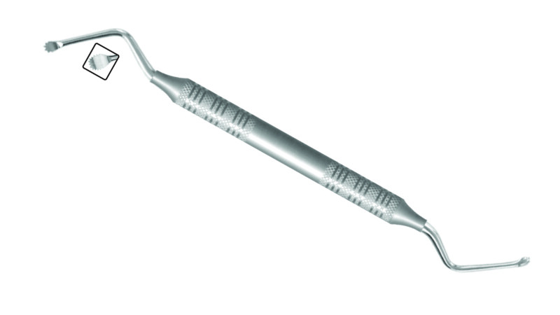 Best Surgical Curettes Spoon with Serrated #LUCAS 84S, 1/Pk