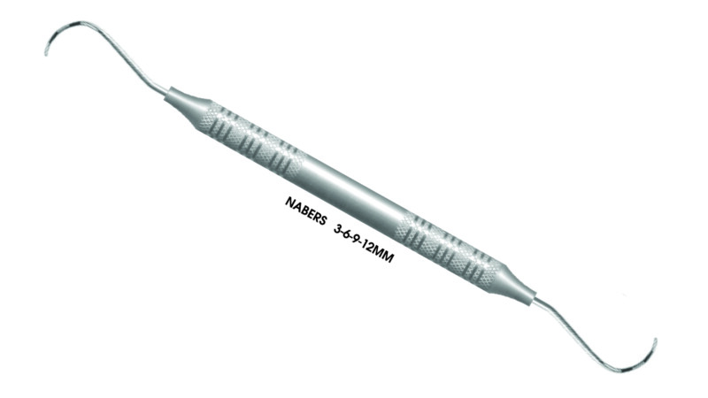 Probe Nabers  With Hallow Handle 8mm